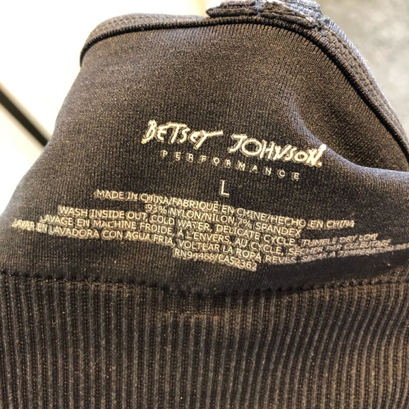 NWOT BETSEY JOHNSON SPORTS BRA - Picture 3 of 3